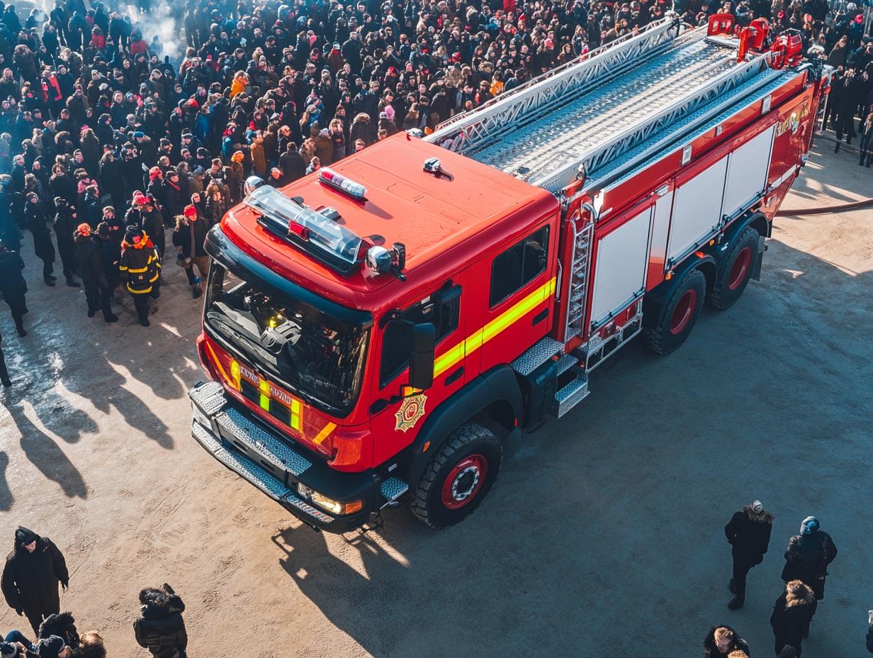 дежурство пожарной машины на мероприятиях