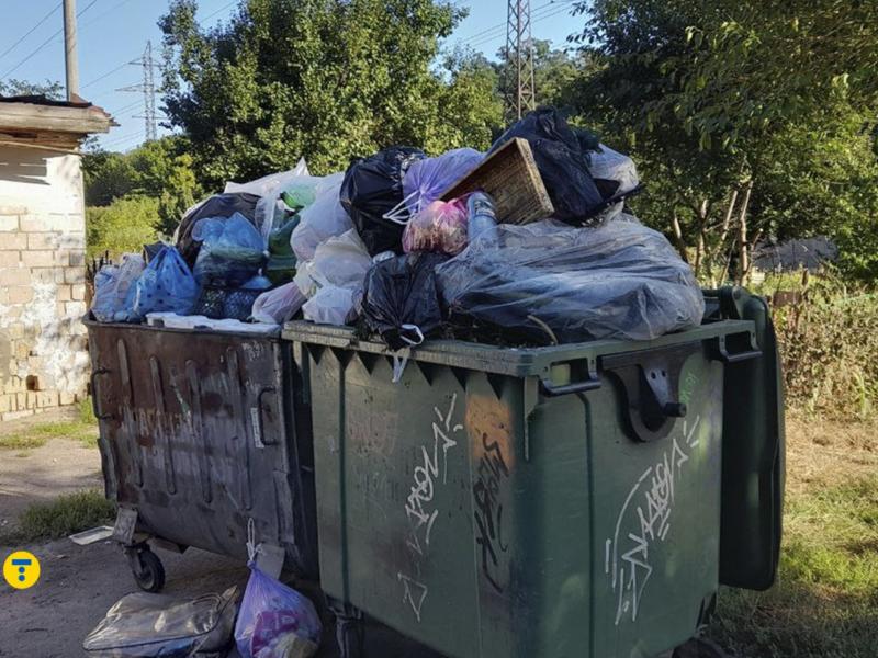 вывоза мусора в столице Украины